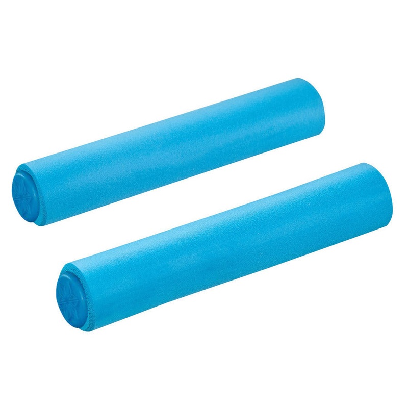 Supacaz Siliconez Grips - Neon Blue