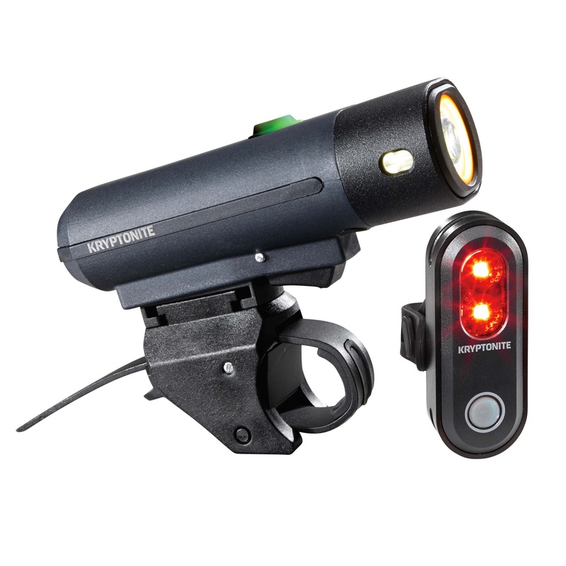 Kryptonite Street F-500 & Avenue R-45 Light Kit - Black