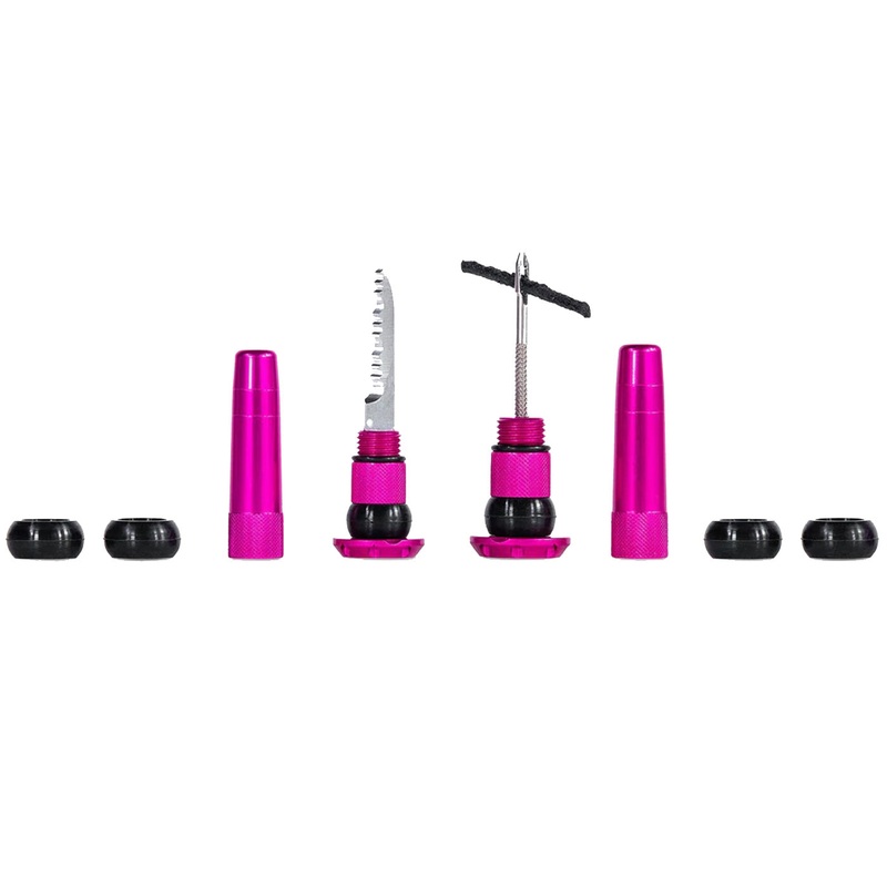 Muc-Off Stealth bar plug tubeless repair kit - Pink