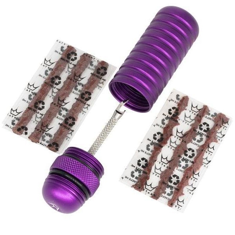 Peaty's Holeshot Tubeless Repair Kit for Handlebar - Purple