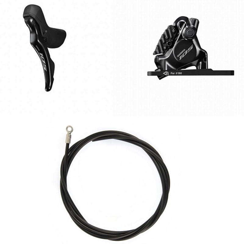 SHIMANO 105 BRR7170KT + STR7120ST Hydraulic Disc Brake Kit - Front