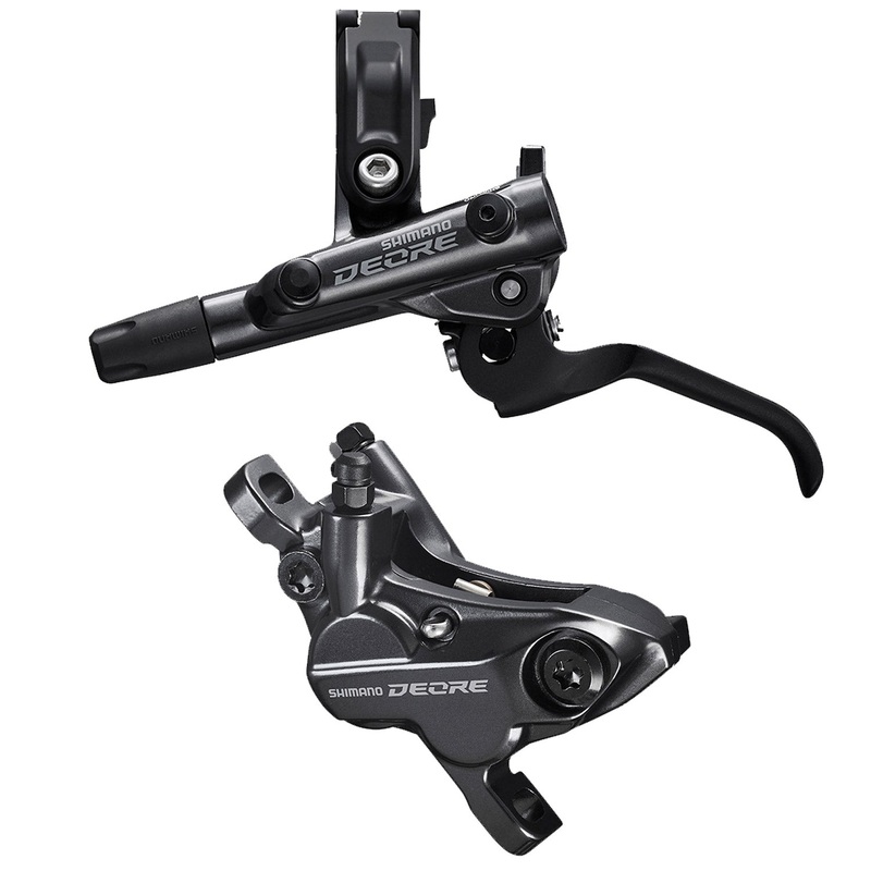 Shimano Deore BL-M6100 + BR-M6120 hydraulic disc brake kit - Front