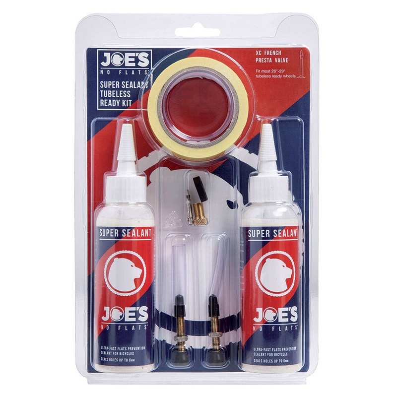 Joes Super 25mm Presta 48mm Tubeless Conversion Kit