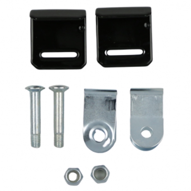 Kit 2 rubberized hooks for Peruzzo rigid attachment