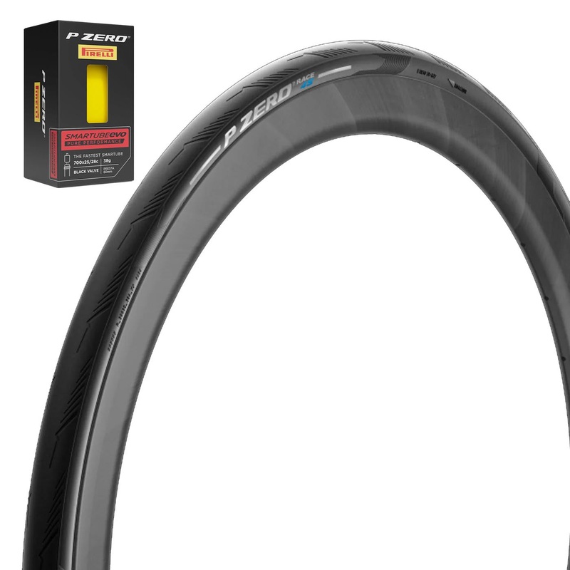 Pirelli P Zero Race 4s clincher 700x28 + free SmarTUBE EVO 60mm inner tube kit