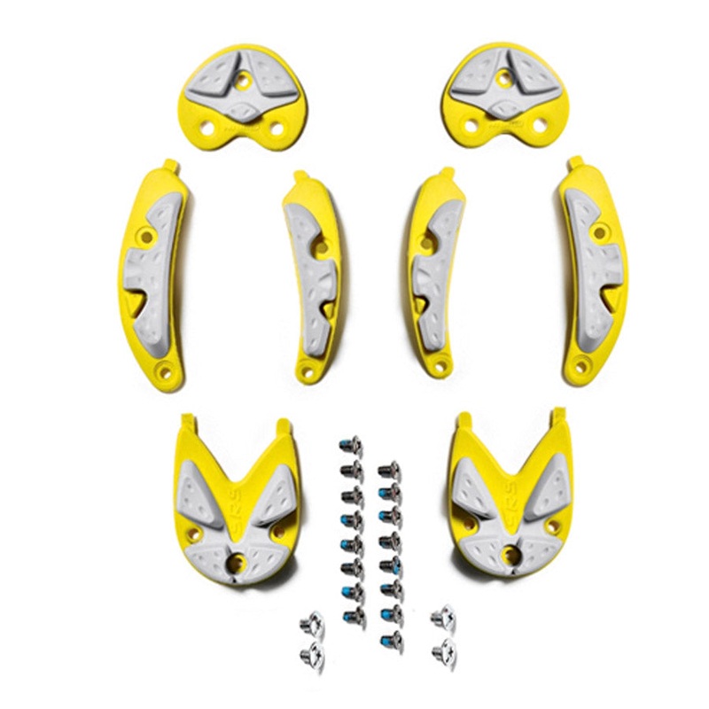 Replacement Sole Inserts for SRS Carbon Comp Sidi - Yellow