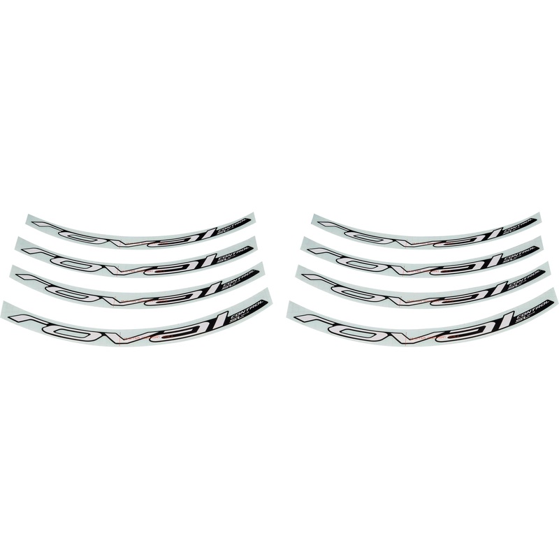 Roval Control SL wheels sticker kit - White