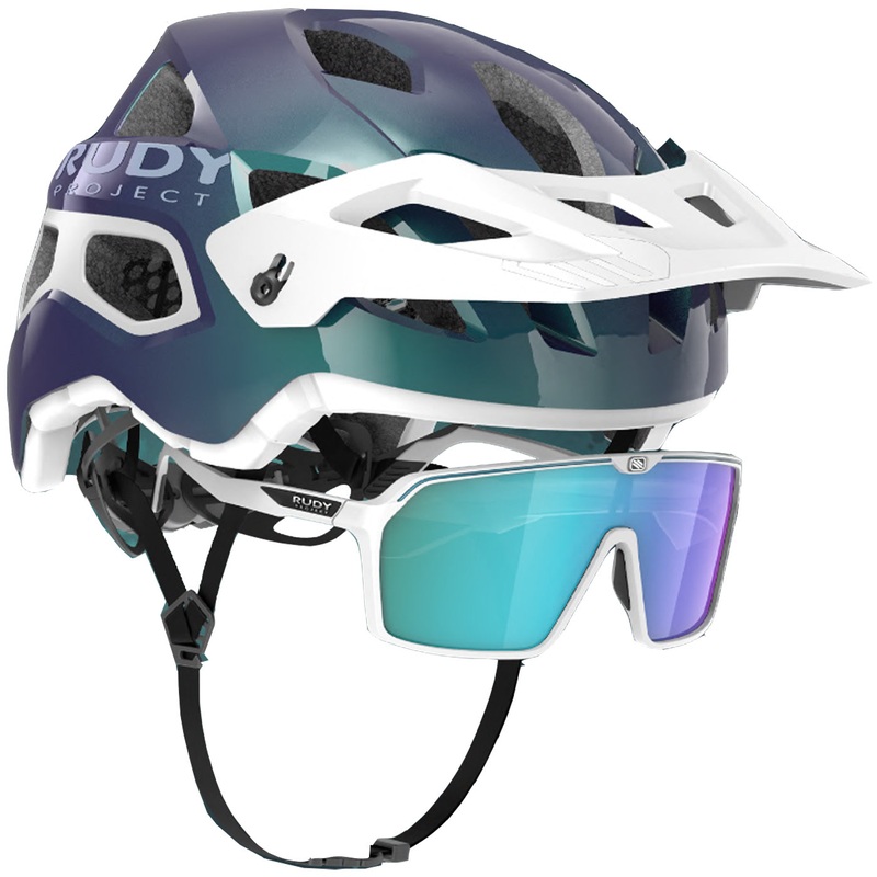 Rudy Protera+ helmet + Spinshield Sunglasses kit - Iridescent