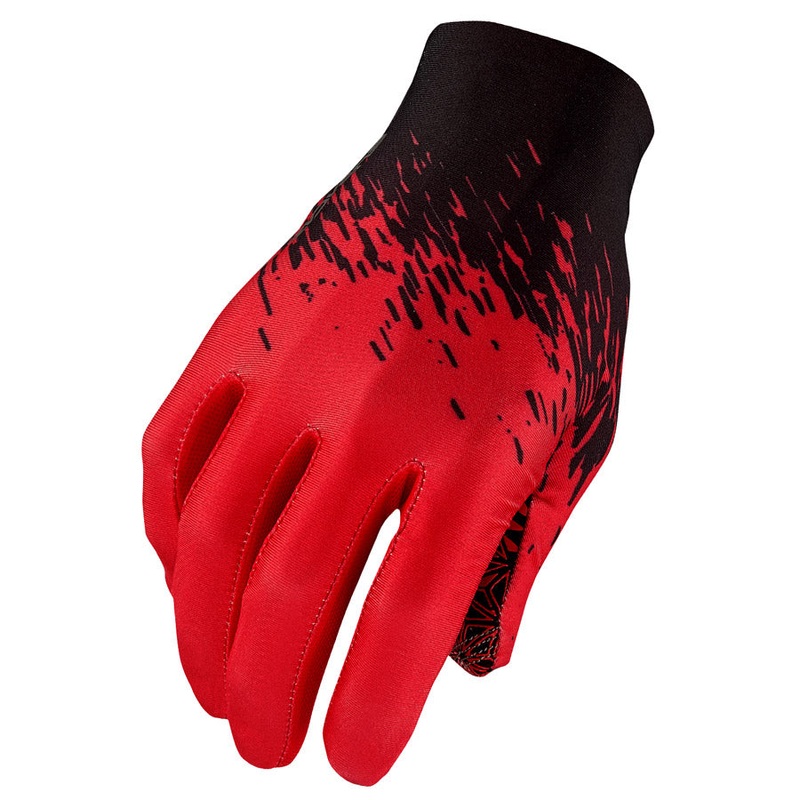 Supacaz SupaG Long Gloves - Black red