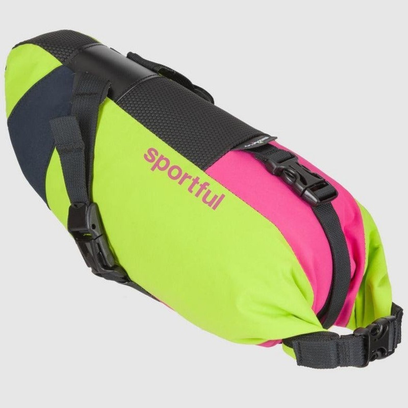 Sportful Cluster saddlebag - Green purple