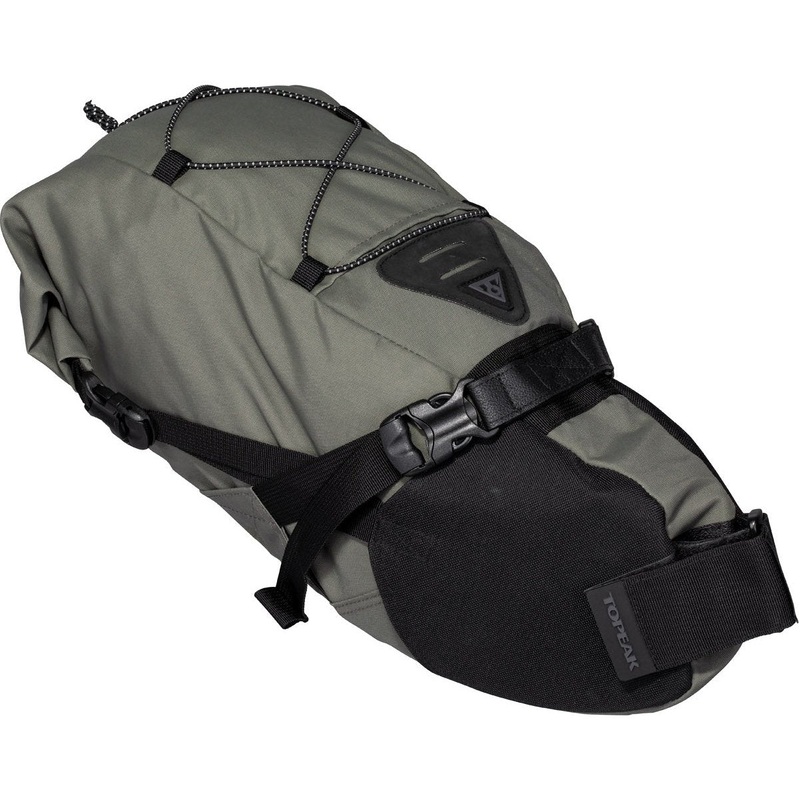 Topeak BackLoader (10 L) waterproof saddle bag with straps