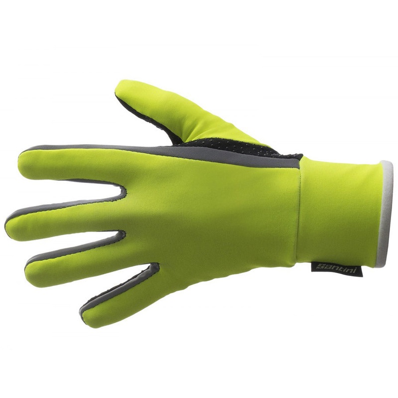 Santini Acquazero Vega Gloves - Yellow