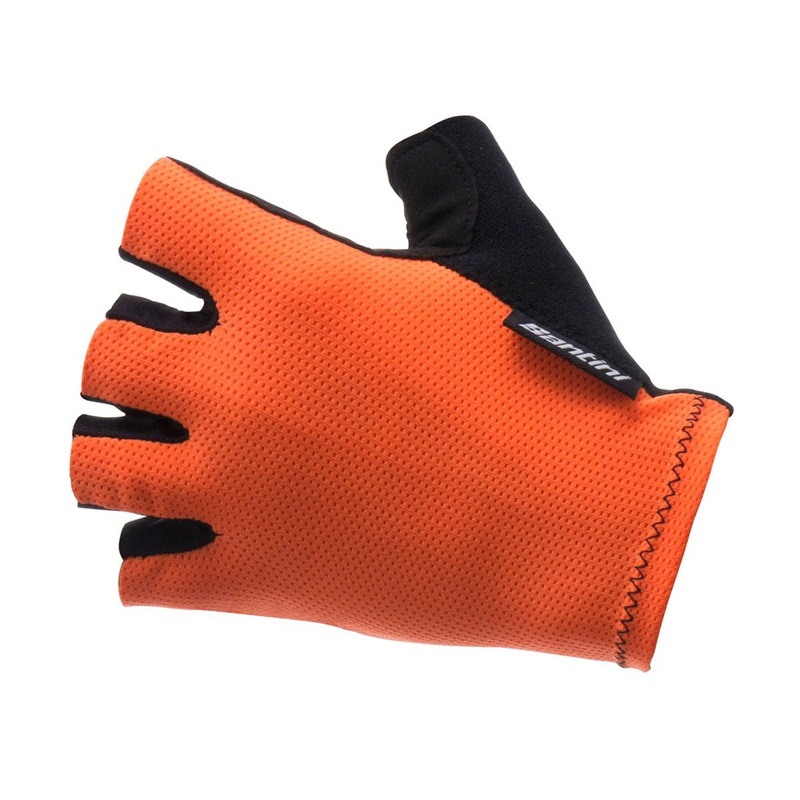 Santini Brisk gloves - Orange fluo