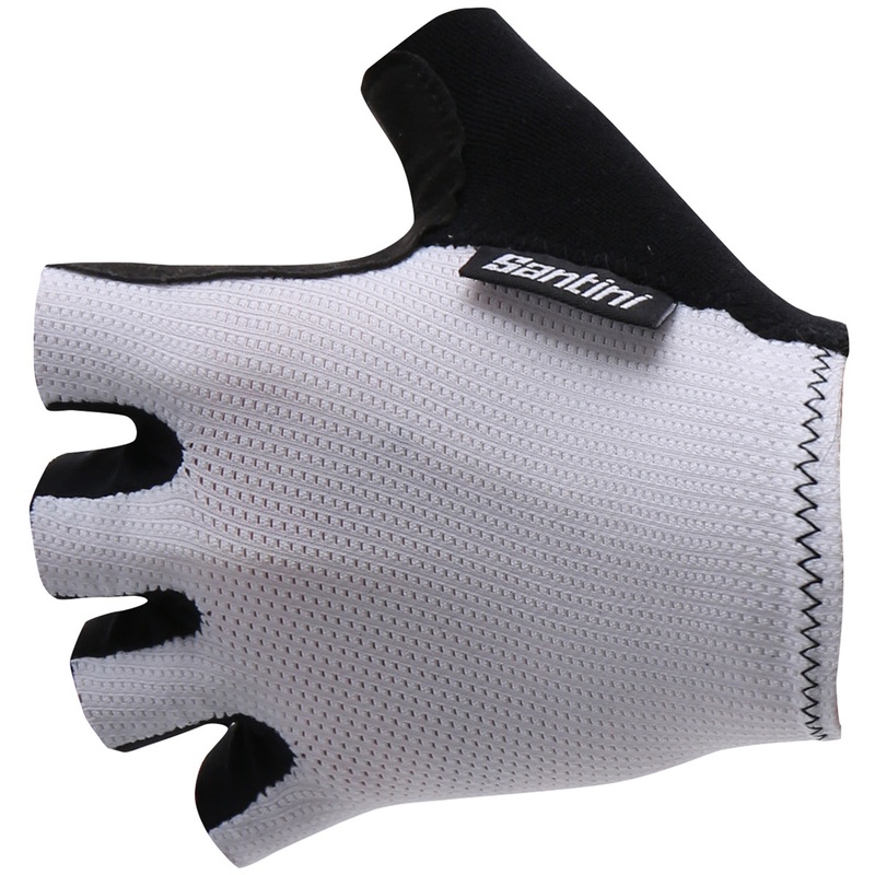 Santini Brisk gloves - White