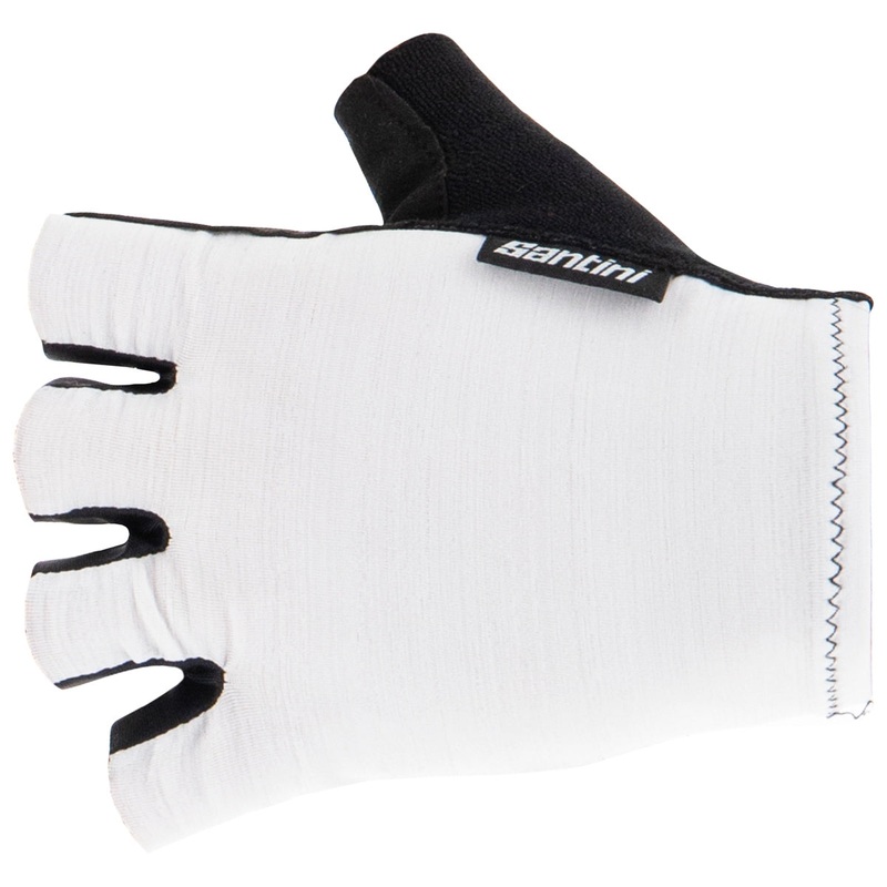 Santini Cubo gloves - White