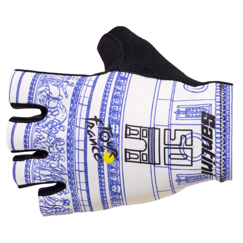 Santini Tour de France gloves - Arc de Triomphe