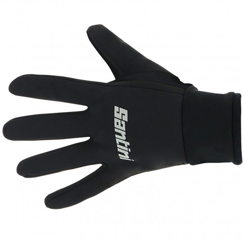 Santini Winter Eco gloves - Black