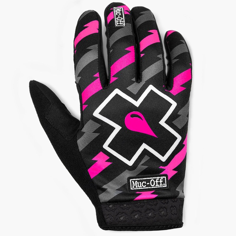 Mtb Muc-Off Ride Glove Bolt Gloves - Black