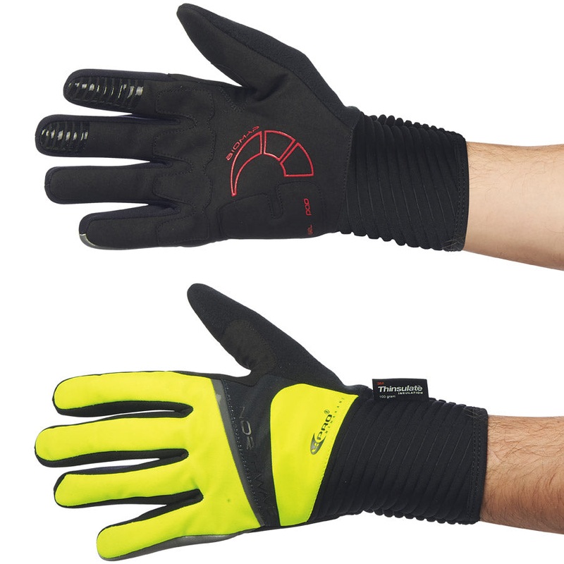Northwave Sonic Long Gloves - Yellow Fluo