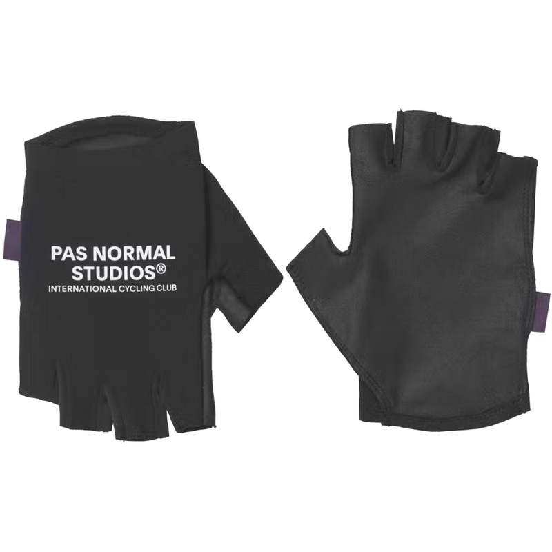 Pas Normal Studios Logo Race Mitt gloves - Black