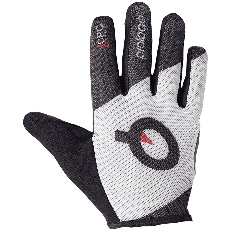 Prologo piquet CPC long gloves - White