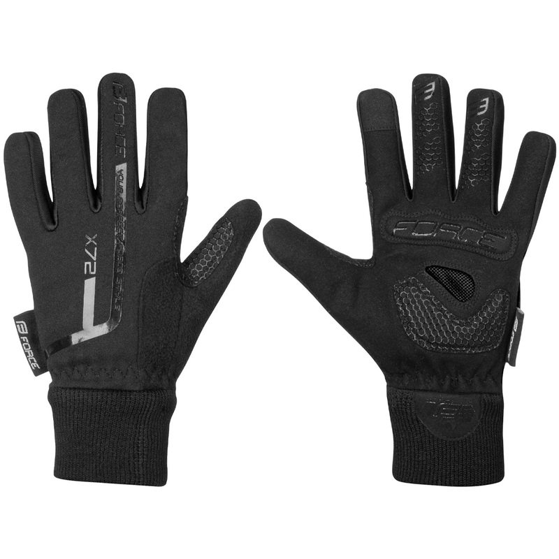 Force X72 kids winter gloves - Black