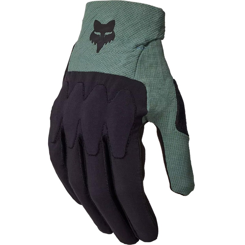 Fox Defend D3O Gloves - Green Black
