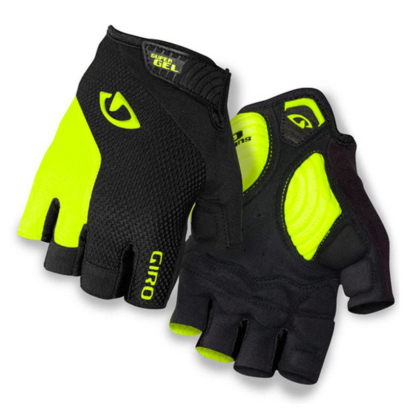 Giro Strade Dure Supergel glovese - Black yellow