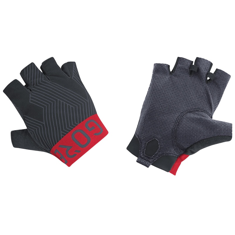 Gore C7 Pro Gloves - Black red