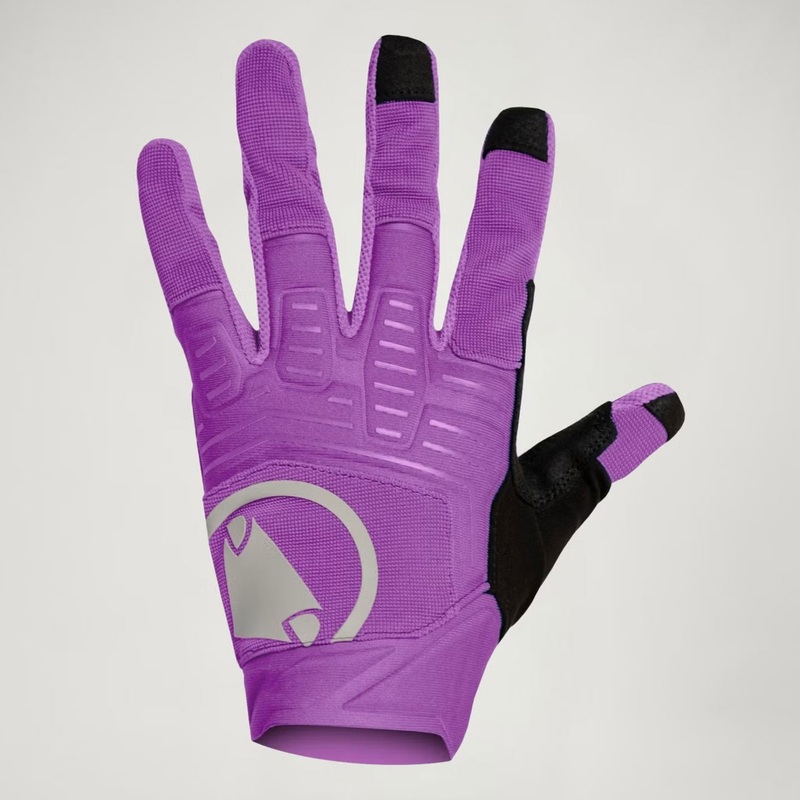 Endura Singletrack II gloves - Violet