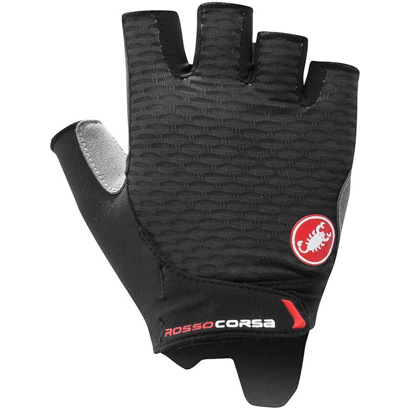 Castelli Rosso Corsa 2 woman gloves - Black