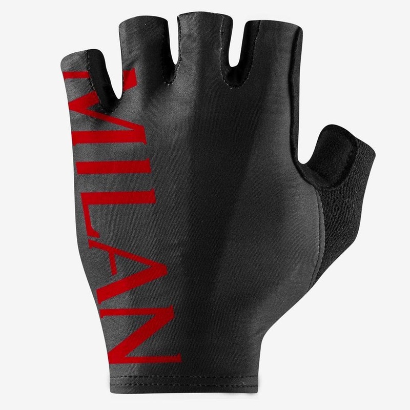 Castelli x AC Milan Race gloves - Black