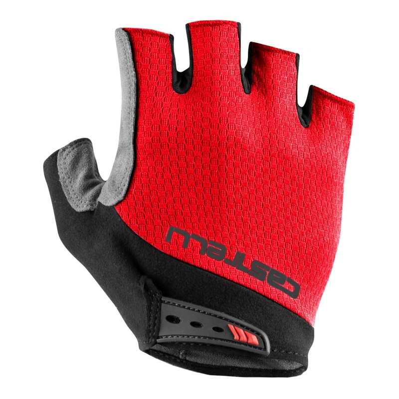 Castelli Entrata 5 gloves - Red black