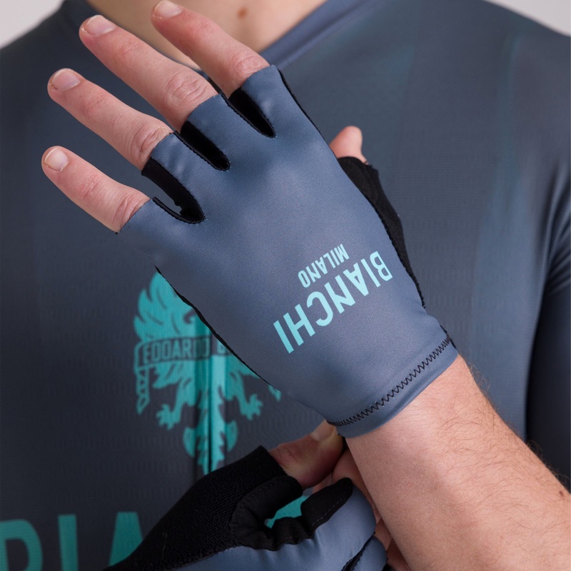 Bianchi Milano Classic gloves - Grey