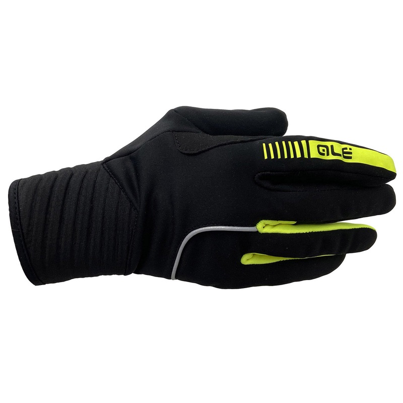 Ale Wind Protection glove - Black yellow