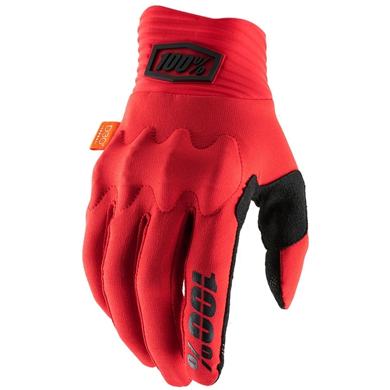 100% Cognito gloves - Red