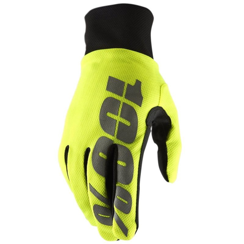 100% Hydromatic gloves - Fluo yellow