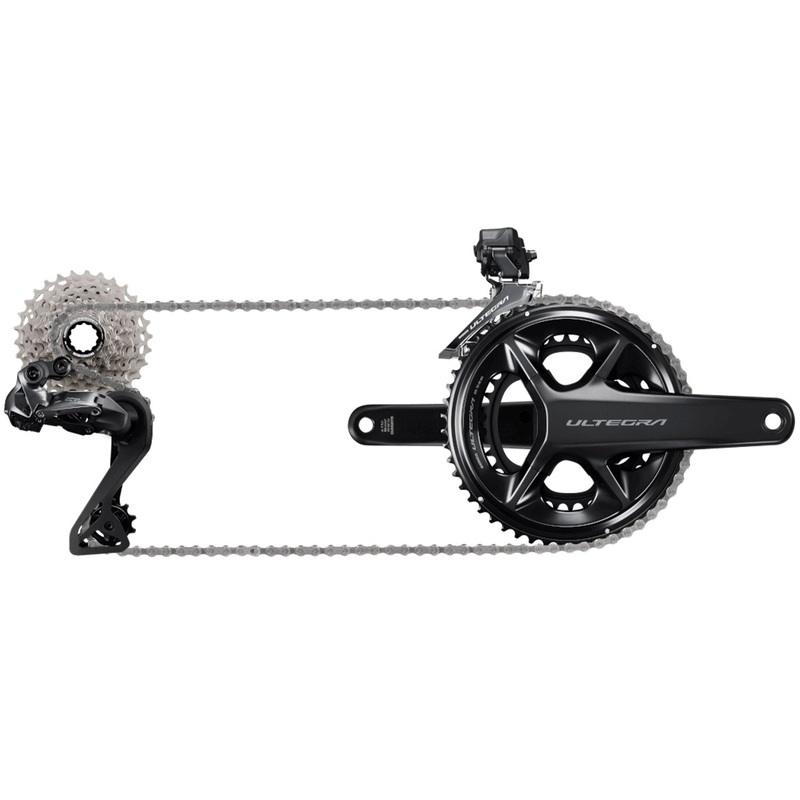 Shimano Ultegra Di2 R8100 12V 11/30T groupset - 50/34 D