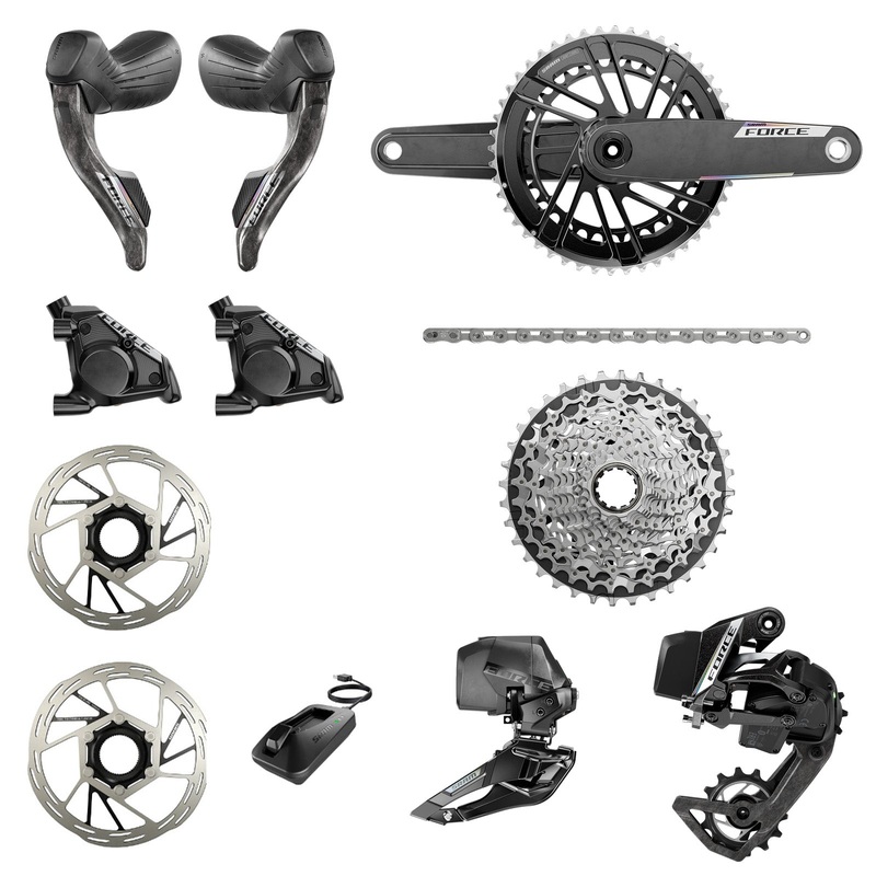 SRAM Force AXS E1 10/30T groupset - 50/37D