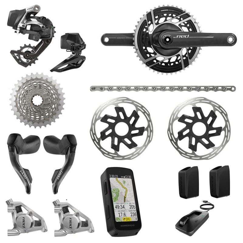 SRAM RED AXS E1 Hammerhead 10/33T - 50/37D Groupset
