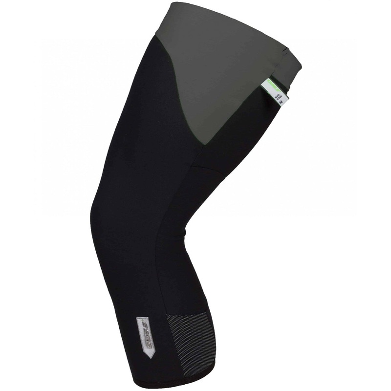 Q36.5 WoolF knee warmers - Black