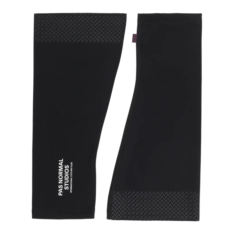 Pas Normal Studios Logo knee warmers - Black
