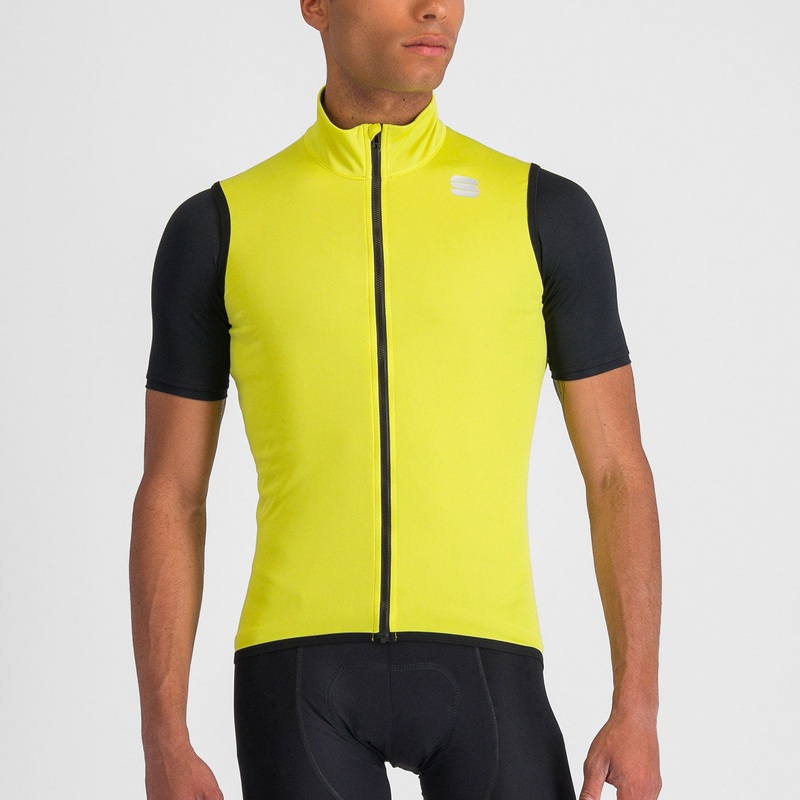Sportful Fiandre Light Norain wind vest - Light yellow