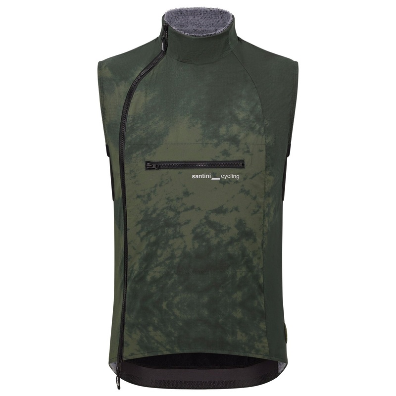 Santini Alpha Insulated vest - Green