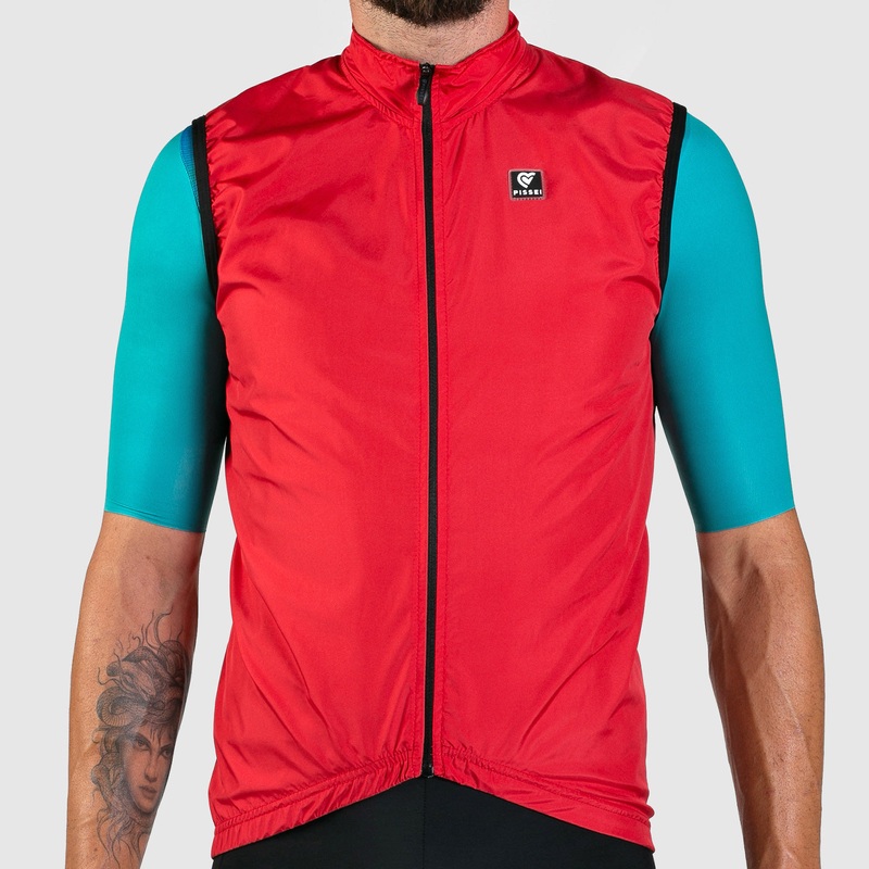 Pissei Sanremo vest - Red
