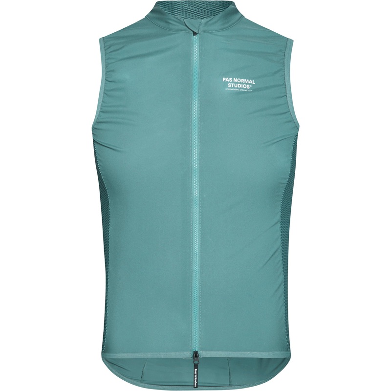 Pas Normal Studios Mechanism Stow Away Vest - Green Grey