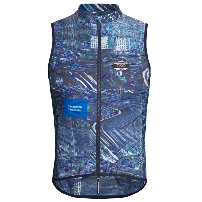 Pas Normal Studios T.K.O. Mechanism Stow Away Vest - Blue