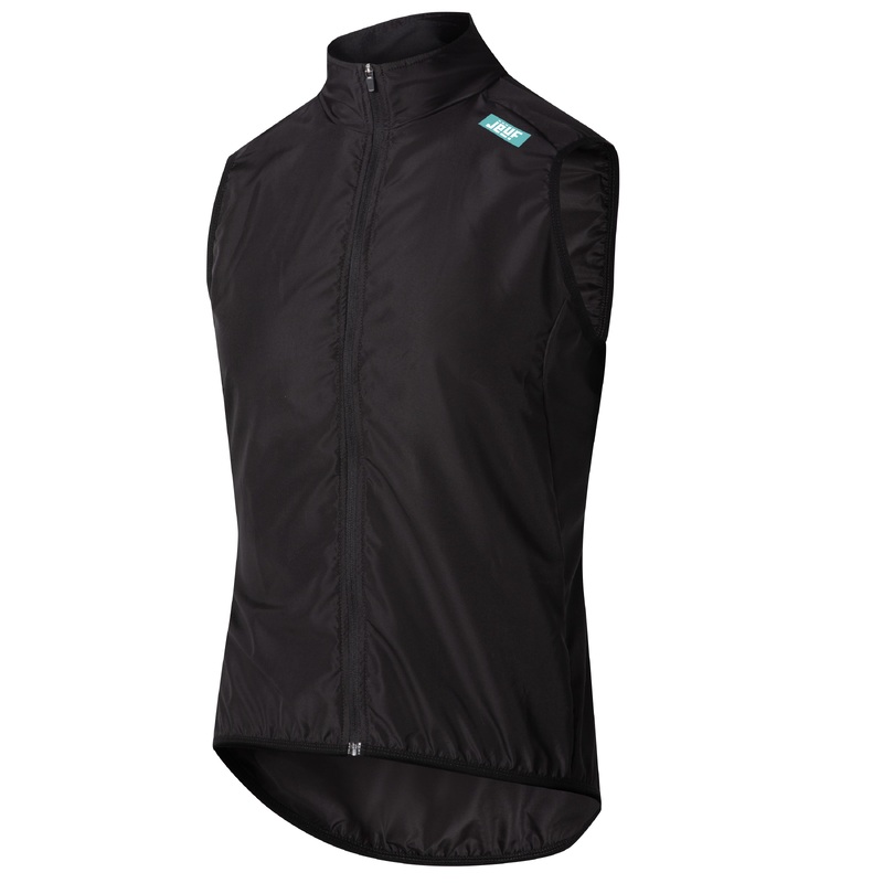 Juf Essential windproof vest - Black