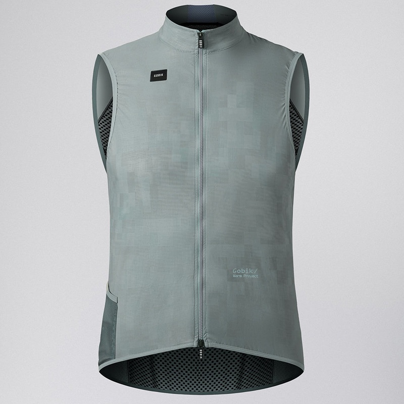 Gobik Plus 2.0 Cedar Check vest - Verde
