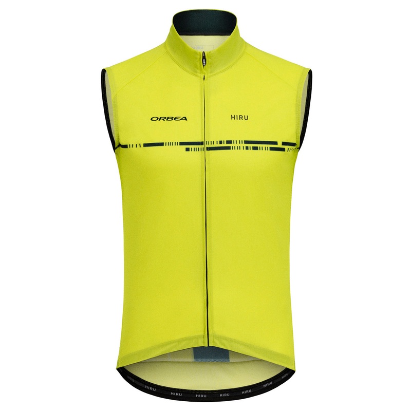 Hiru Advanced Windbreaker vest - Yellow